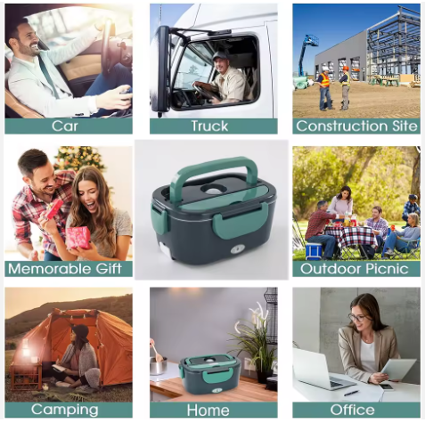 Lunch Box Chauffante Électrique 1.5L