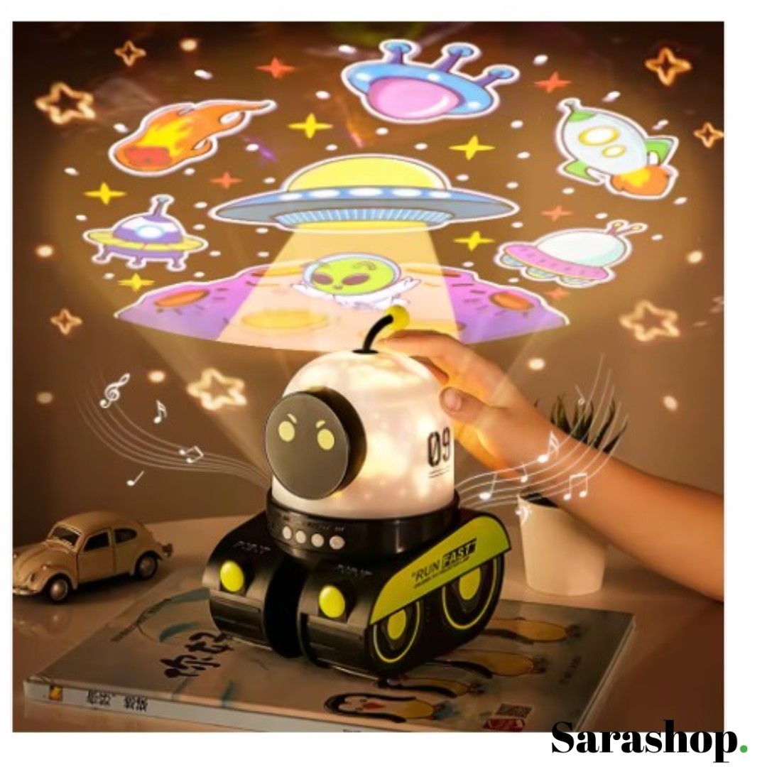 RoboStar Night Light – robot projecteur ciel étoilé