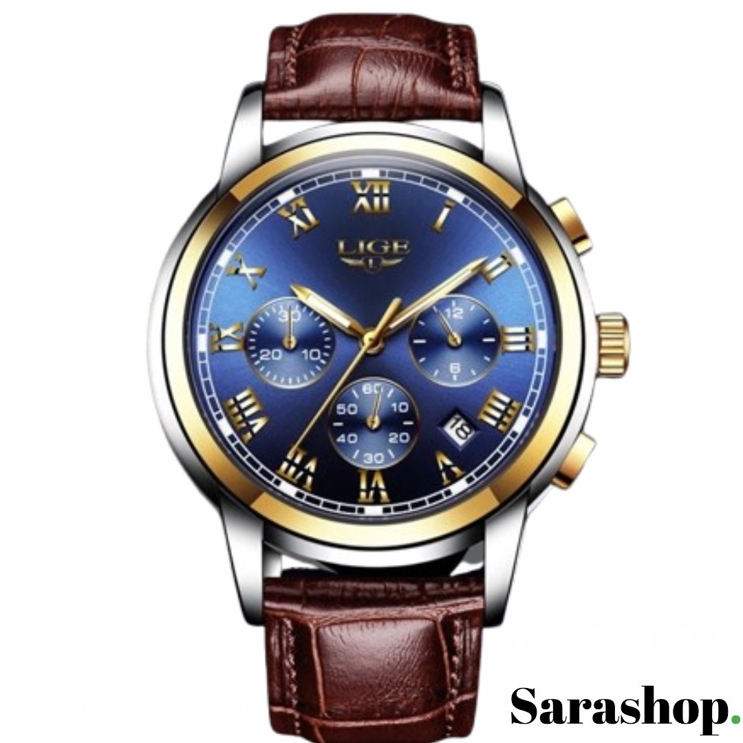 Montre | Lige blue gold
