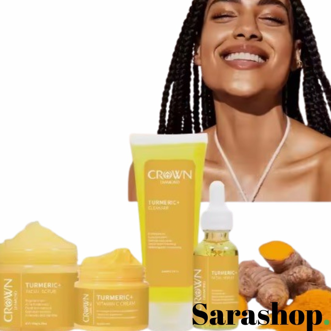 Ensemble de Soins Visage au Curcuma – Éclat Naturel