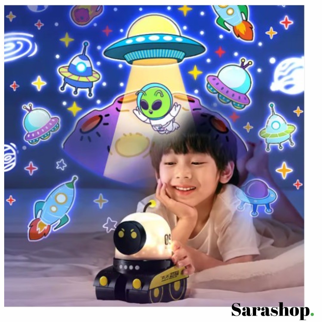 RoboStar Night Light – robot projecteur ciel étoilé