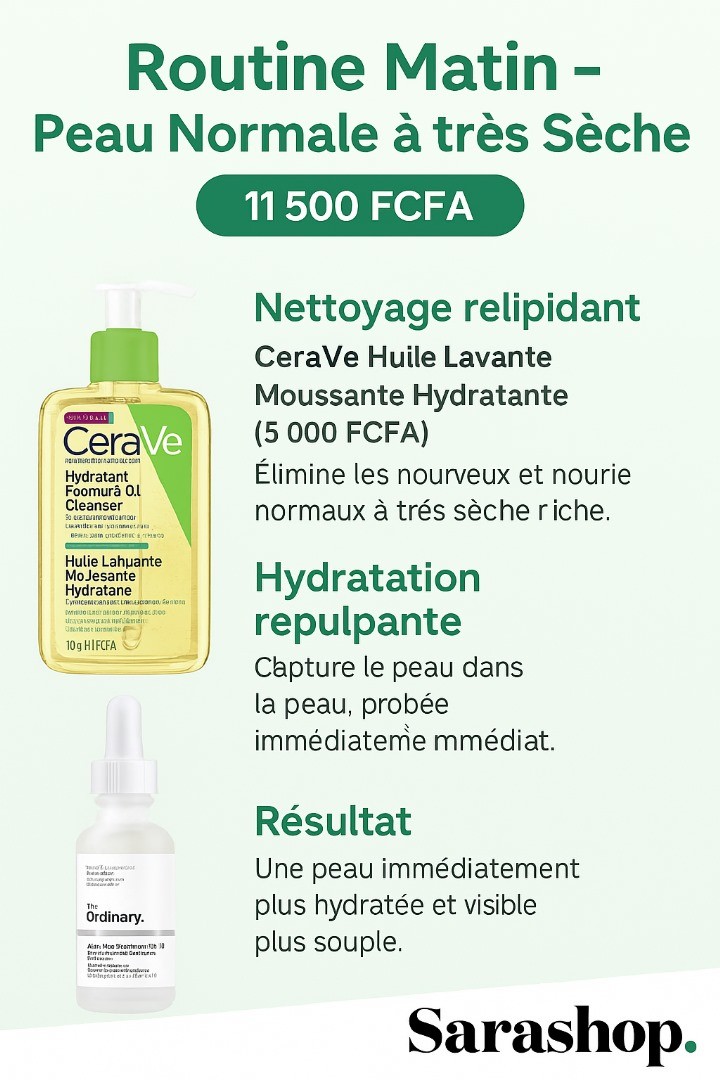 Routine apaisement – peau sensible