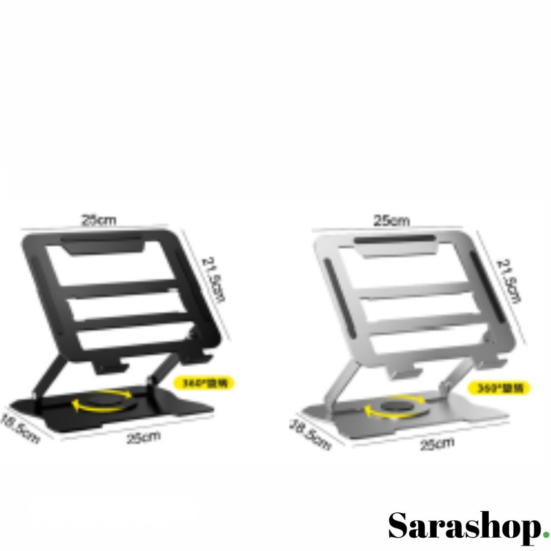 Support Ordinateur Rotatif 360° – travaillez plus confortablement, partout.
