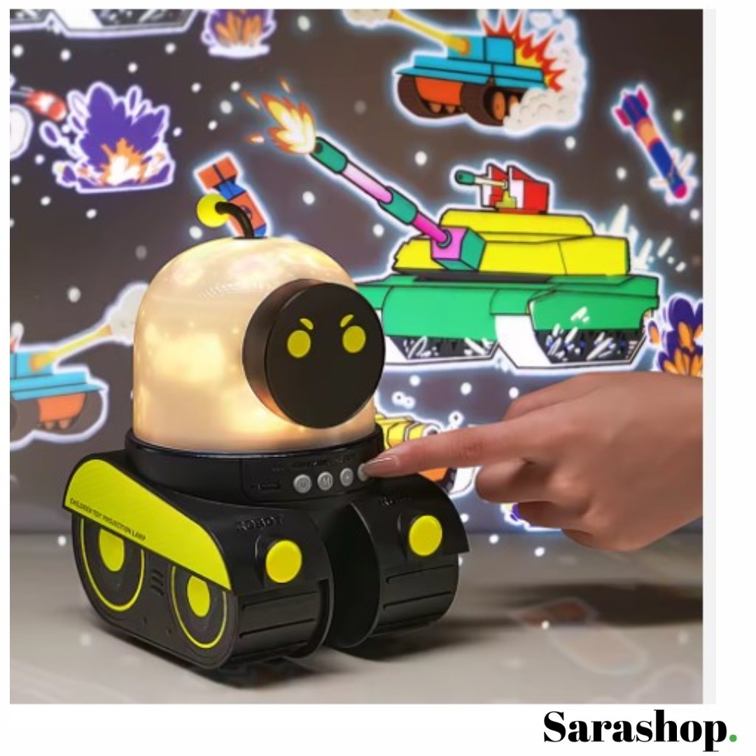 RoboStar Night Light – robot projecteur ciel étoilé
