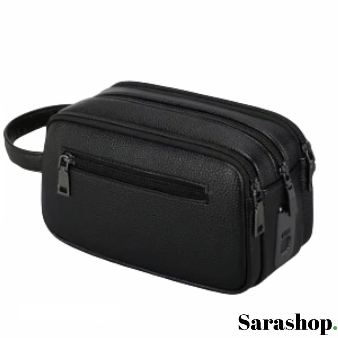 Sacoche Homme Sécurisée avec Empreinte – élégance, rangement et protection au quotidien.