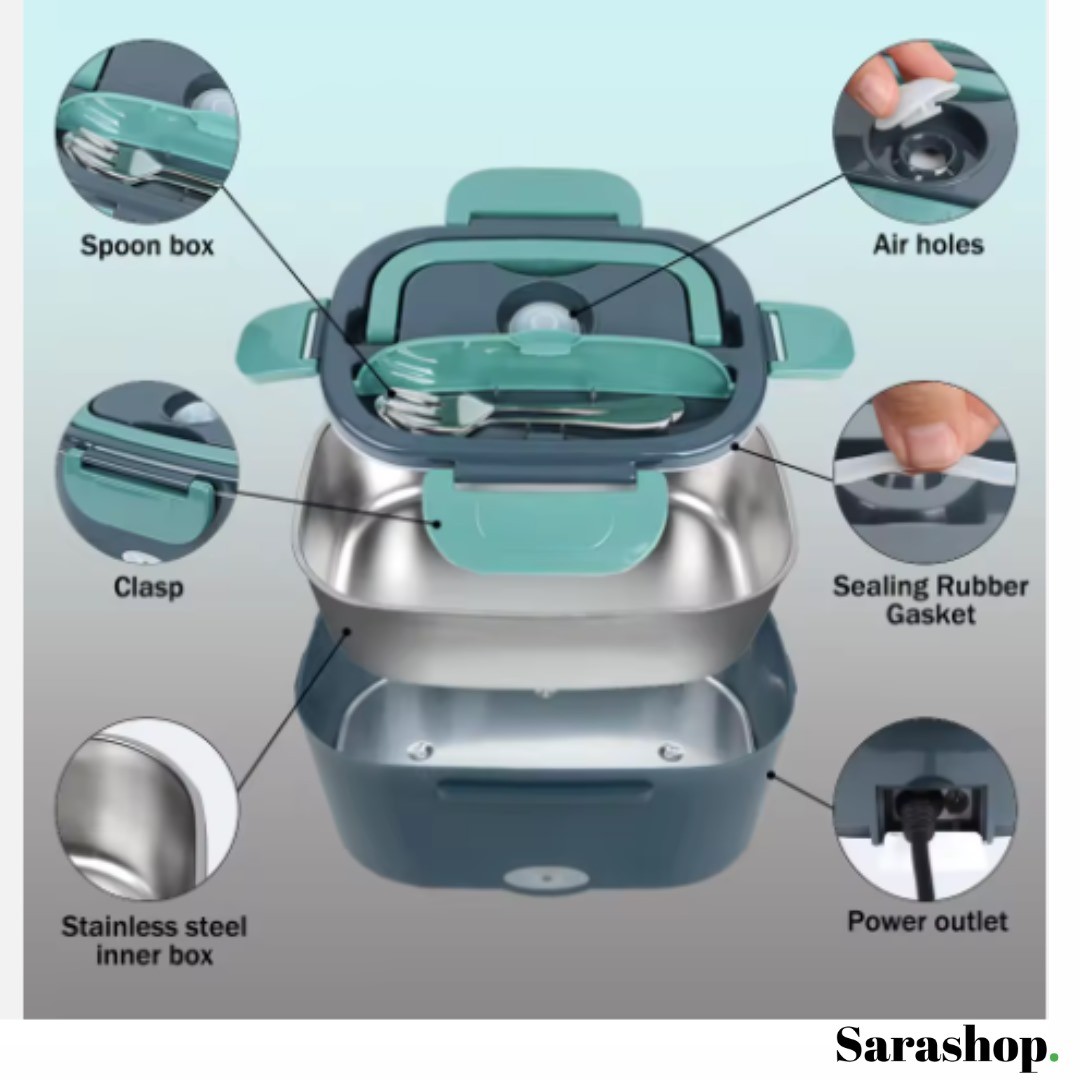 Lunch Box Chauffante Électrique 1.5L