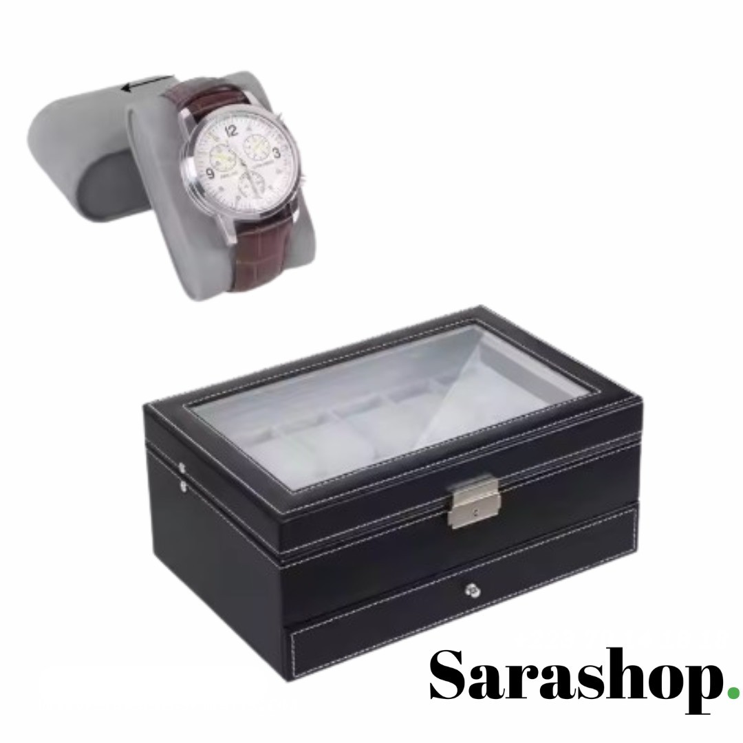 Boîte à Bijoux & Montres avec Tiroir