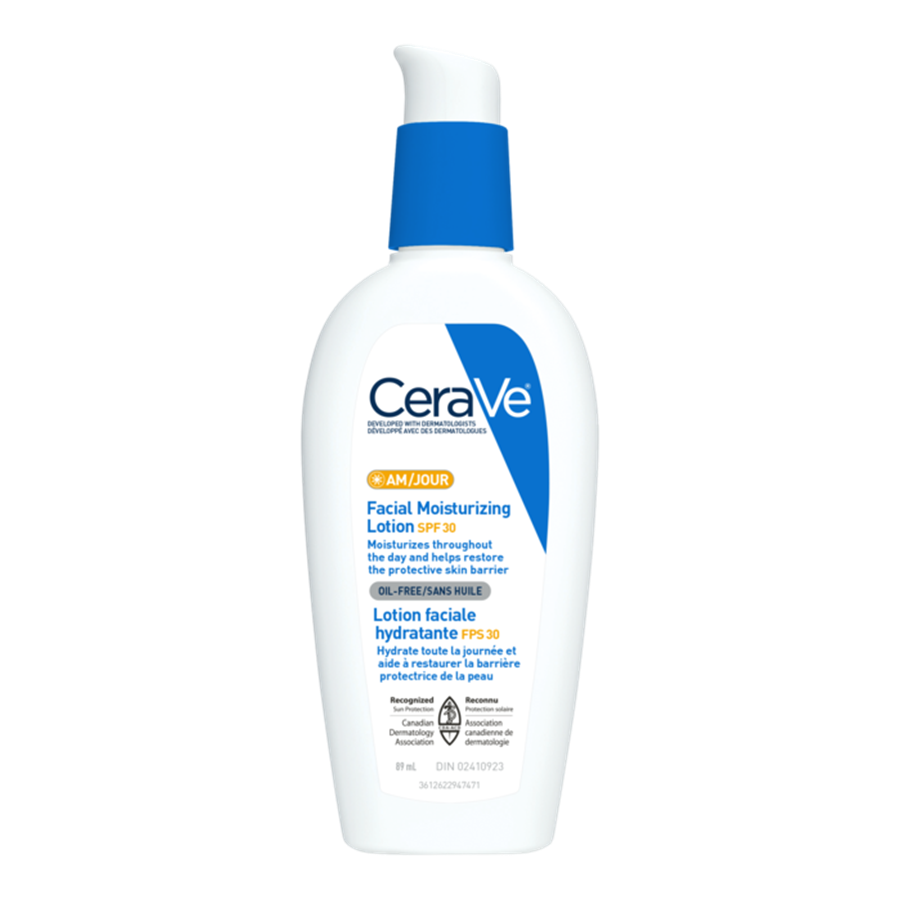 cerave Lotion faciale hydratante jour FPS 30