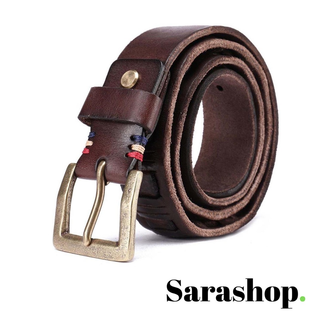Ceinture en cuir vintage