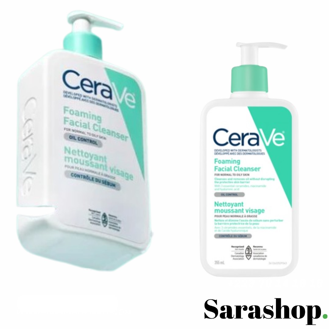 CeraVe Nettoyant Moussant Visage