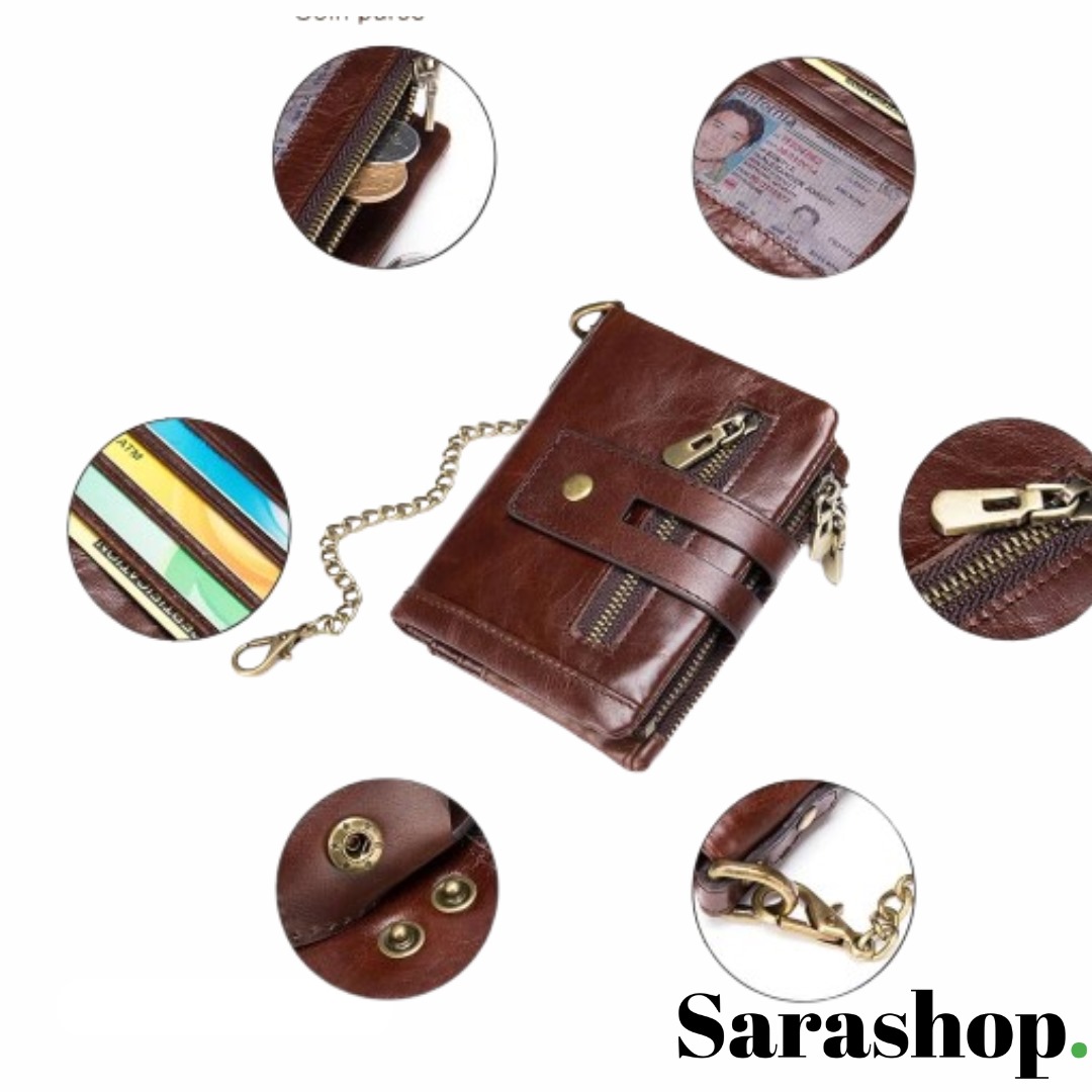 portefeuille en cuir Westal