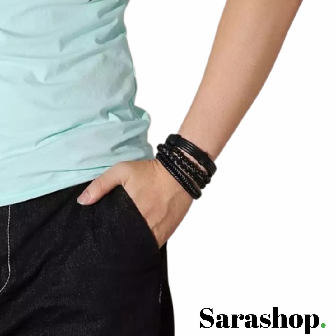 Bracelet noir Bohemia