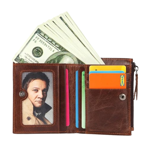 Portefeuille en cuir FA852