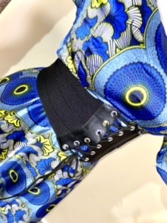 Corset à laset noir