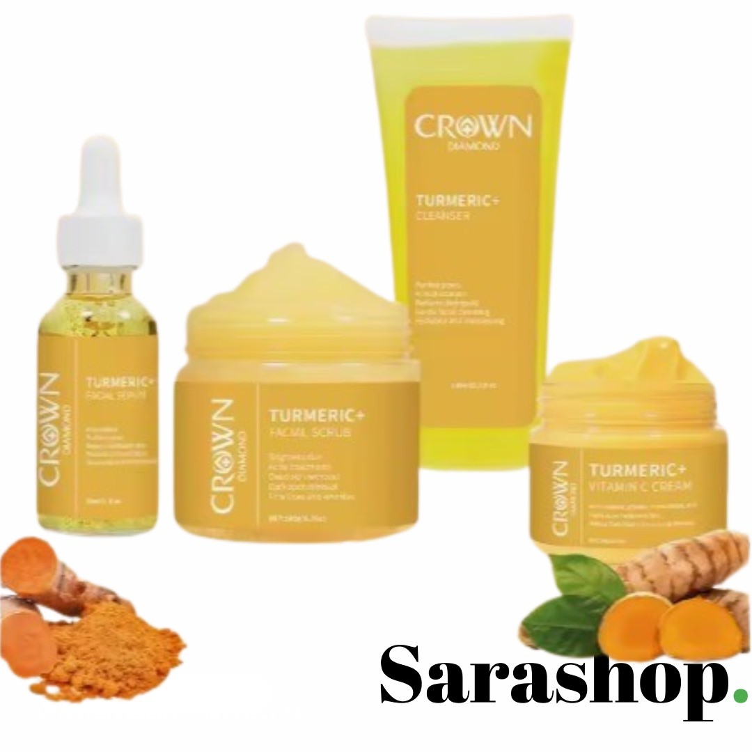 Ensemble de Soins Visage au Curcuma – Éclat Naturel