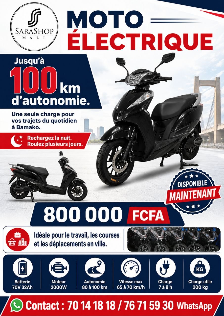 Moto Électrique – la puissance urbaine qui change vos trajets.