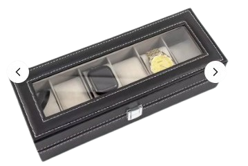 Boîte à Montres 6 Places – le rangement élégant pour protéger et présenter vos montres.