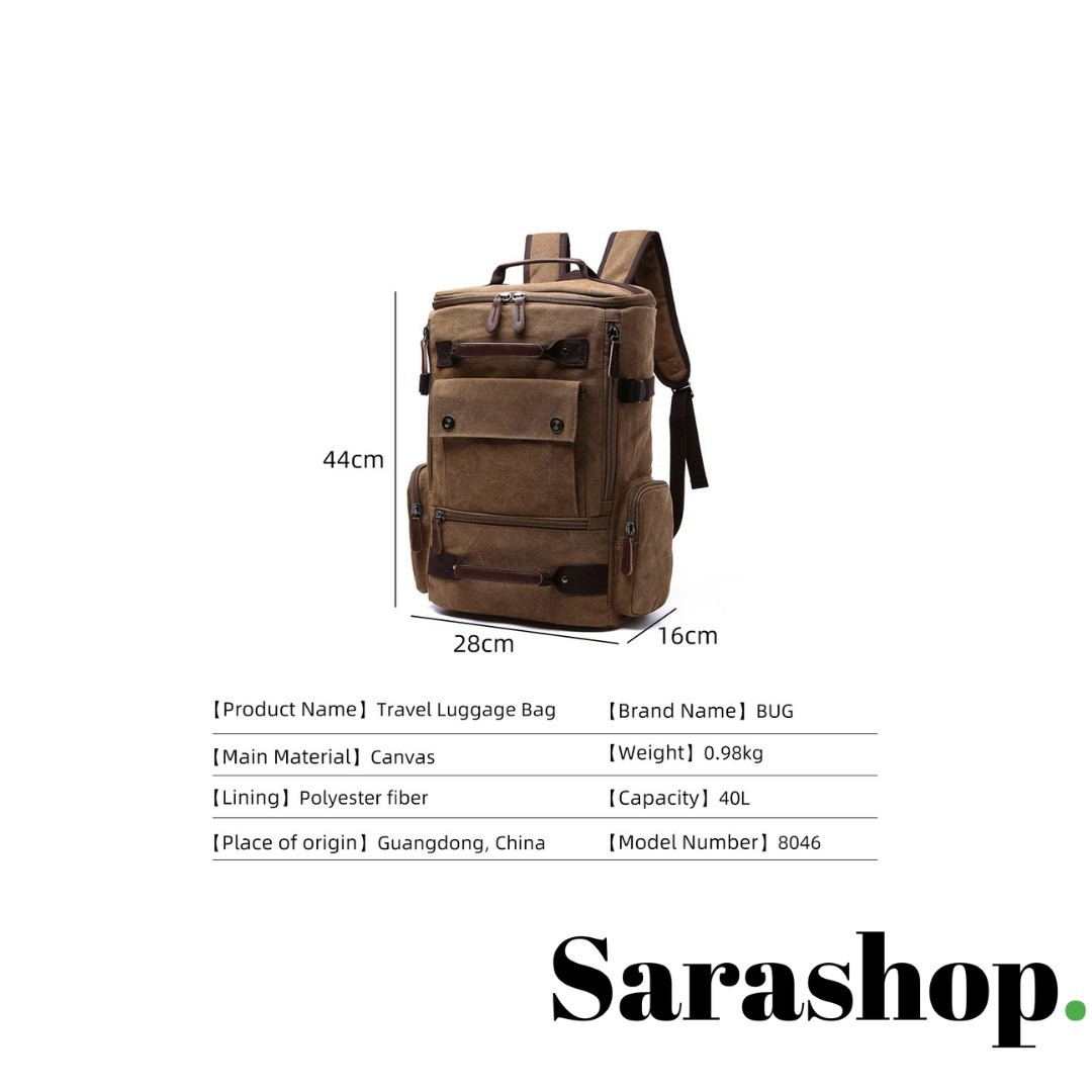 Sac à dos Capacité XXL (N°8046)