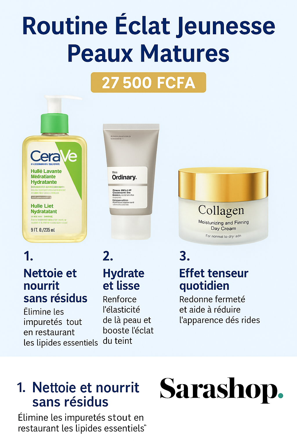 Éclat Jeunesse – Soin Quotidien Peaux Matures